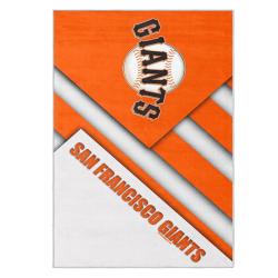 mlb san francisco giants area rug non slip baseball carpet home decor gift idea for fans sfg124
