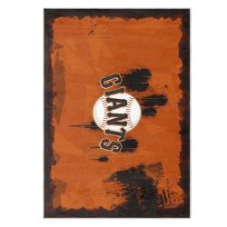 mlb san francisco giants area rug non slip baseball carpet home decor gift idea for fans sfg127