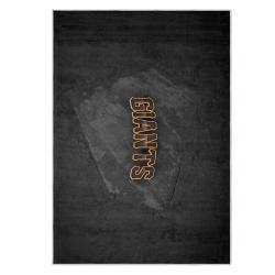 mlb san francisco giants area rug non slip baseball carpet home decor gift idea for fans sfg130