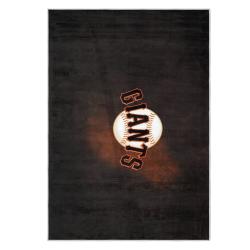 mlb san francisco giants area rug non slip baseball carpet home decor gift idea for fans sfg135