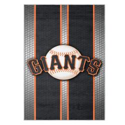 mlb san francisco giants area rug non slip baseball carpet home decor gift idea for fans sfg139