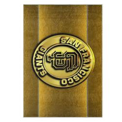 mlb san francisco giants area rug non slip baseball carpet home decor gift idea for fans sfg143