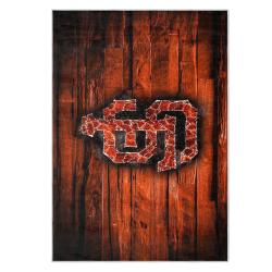 mlb san francisco giants area rug non slip baseball carpet home decor gift idea for fans sfg147