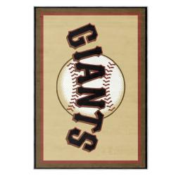 mlb san francisco giants area rug non slip baseball carpet home decor gift idea for fans sfg149