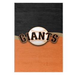 mlb san francisco giants area rug non slip baseball carpet home decor gift idea for fans sfg160