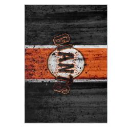 mlb san francisco giants area rug non slip baseball carpet home decor gift idea for fans sfg167
