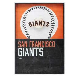 mlb san francisco giants area rug non slip baseball carpet home decor gift idea for fans sfg173