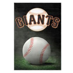 mlb san francisco giants area rug non slip baseball carpet home decor gift idea for fans sfg18
