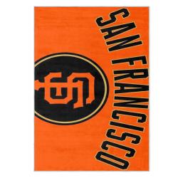 mlb san francisco giants area rug non slip baseball carpet home decor gift idea for fans sfg191
