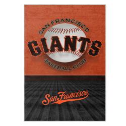 mlb san francisco giants area rug non slip baseball carpet home decor gift idea for fans sfg32