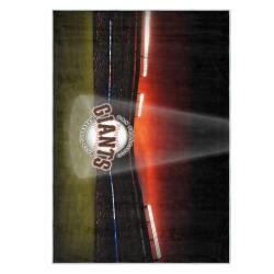 mlb san francisco giants area rug non slip baseball carpet home decor gift idea for fans sfg37