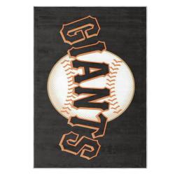 mlb san francisco giants area rug non slip baseball carpet home decor gift idea for fans sfg38