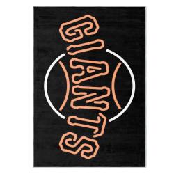 mlb san francisco giants area rug non slip baseball carpet home decor gift idea for fans sfg45