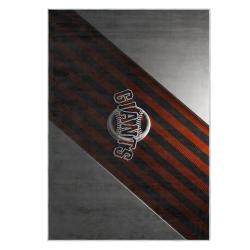 mlb san francisco giants area rug non slip baseball carpet home decor gift idea for fans sfg54