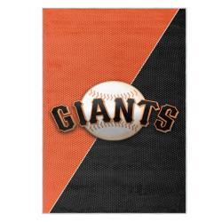 mlb san francisco giants area rug non slip baseball carpet home decor gift idea for fans sfg58