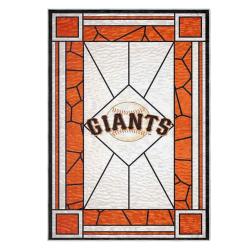 mlb san francisco giants area rug non slip baseball carpet home decor gift idea for fans sfg59