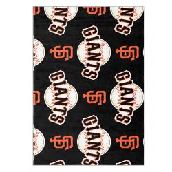 mlb san francisco giants area rug non slip baseball carpet home decor gift idea for fans sfg61