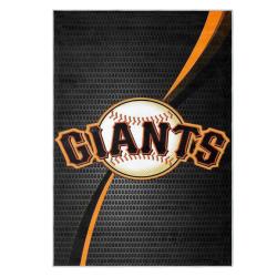 mlb san francisco giants area rug non slip baseball carpet home decor gift idea for fans sfg67