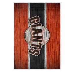 mlb san francisco giants area rug non slip baseball carpet home decor gift idea for fans sfg7