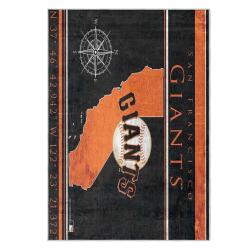 mlb san francisco giants area rug non slip baseball carpet home decor gift idea for fans sfg74