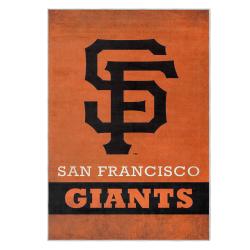 mlb san francisco giants area rug non slip baseball carpet home decor gift idea for fans sfg75