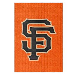 mlb san francisco giants area rug non slip baseball carpet home decor gift idea for fans sfg83