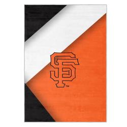 mlb san francisco giants area rug non slip baseball carpet home decor gift idea for fans sfg85