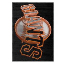 mlb san francisco giants area rug non slip baseball carpet home decor gift idea for fans sfg88