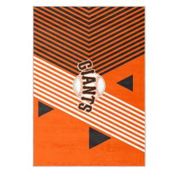 mlb san francisco giants area rug non slip baseball carpet home decor gift idea for fans sfg89