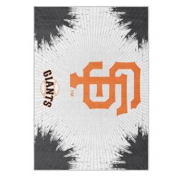 mlb san francisco giants area rug non slip baseball carpet home decor gift idea for fans sfg96