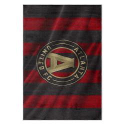 mls atlanta united fc soccer team logo sport carpet area rug home decor gift aufc105