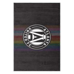 mls atlanta united fc soccer team logo sport carpet area rug home decor gift aufc31