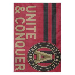mls atlanta united fc soccer team logo sport carpet area rug home decor gift aufc34
