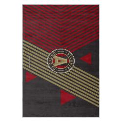 mls atlanta united fc soccer team logo sport carpet area rug home decor gift aufc43