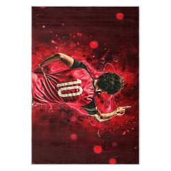 mls atlanta united fc soccer team logo sport carpet area rug home decor gift aufc5