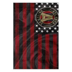 mls atlanta united fc soccer team logo sport carpet area rug home decor gift aufc52