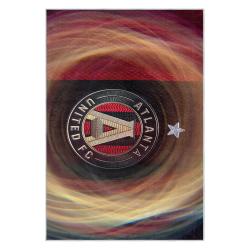 mls atlanta united fc soccer team logo sport carpet area rug home decor gift aufc54