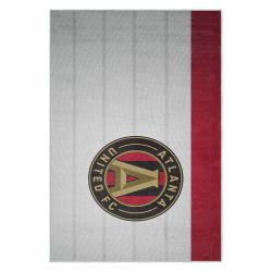 mls atlanta united fc soccer team logo sport carpet area rug home decor gift aufc63