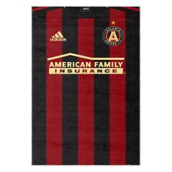 mls atlanta united fc soccer team logo sport carpet area rug home decor gift aufc67