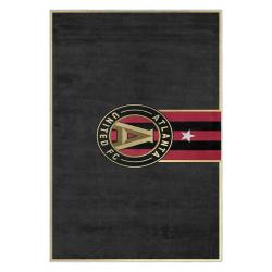 mls atlanta united fc soccer team logo sport carpet area rug home decor gift aufc72