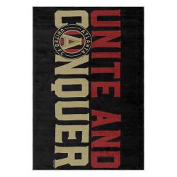 mls atlanta united fc soccer team logo sport carpet area rug home decor gift aufc74