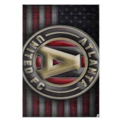 mls atlanta united fc soccer team logo sport carpet area rug home decor gift aufc85