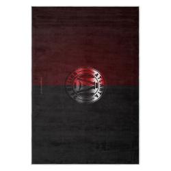 mls atlanta united fc soccer team logo sport carpet area rug home decor gift aufc94