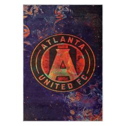 mls atlanta united fc soccer team logo sport carpet area rug home decor gift aufc97