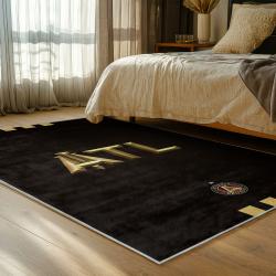 mls atlanta united fc soccer team logo sport carpet area rug home decor gift bedroom aufc24