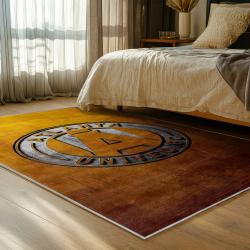 mls atlanta united fc soccer team logo sport carpet area rug home decor gift bedroom aufc40