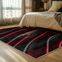 mls atlanta united fc soccer team logo sport carpet area rug home decor gift bedroom aufc53