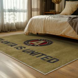 mls atlanta united fc soccer team logo sport carpet area rug home decor gift bedroom aufc70