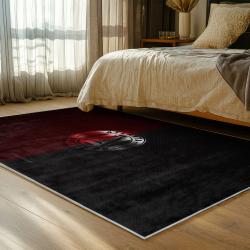 mls atlanta united fc soccer team logo sport carpet area rug home decor gift bedroom aufc94