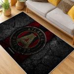 mls atlanta united fc soccer team logo sport carpet area rug home decor gift living room aufc15
